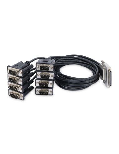 Cable de 1m de Fibra Óptica Multimodo LC/UPC a LC/UPC OM4 - 50/125µm - Fibra LOMMF/VCSEL - Redes de 100G - Cable LSZH - Baja Pé